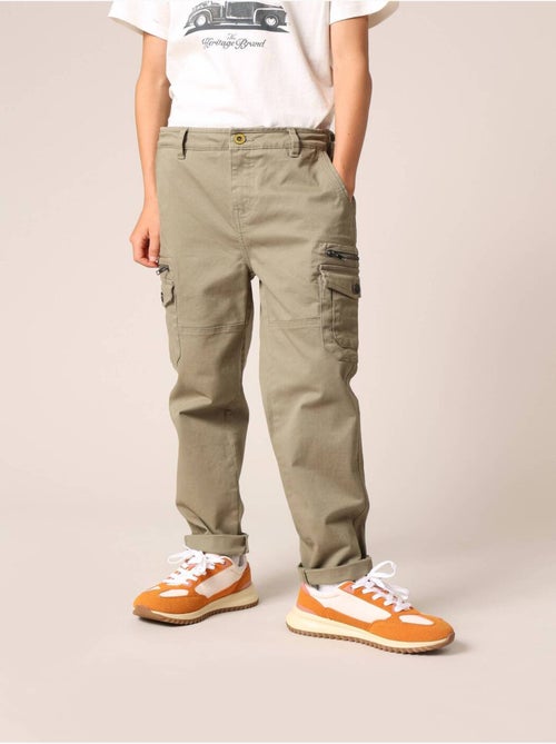 Pantalon cargo pour garçon 'Deeluxe' - Kiabi