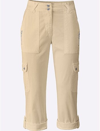 Pantalon cargo qualité coton - taille standard - helline