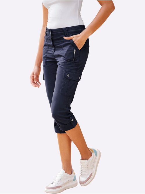 Pantalon Cargo Qualité Coton - Taille Standard - helline - Kiabi
