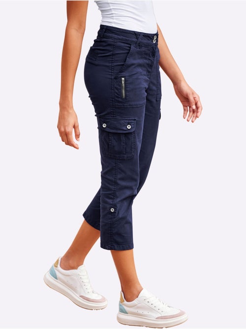 Pantalon Cargo Qualité Coton - Taille Standard - helline - Kiabi