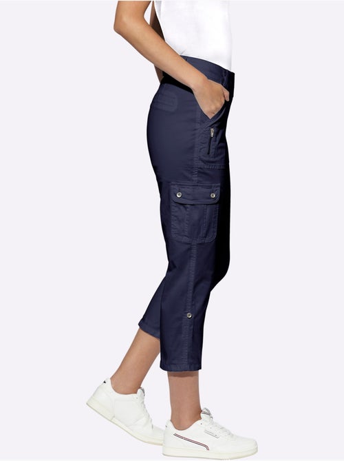 Pantalon Cargo Qualité Coton - Taille Standard - helline - Kiabi