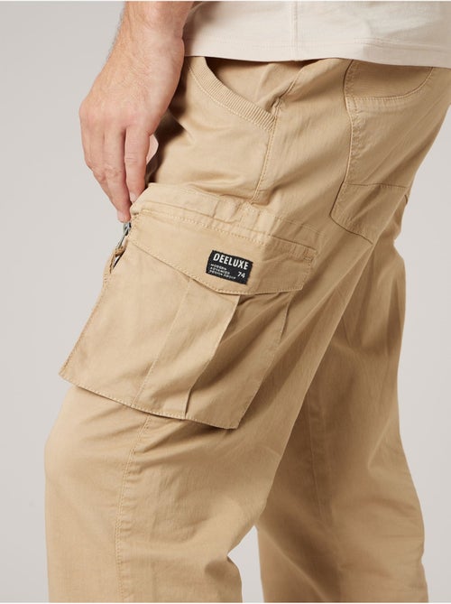 Pantalon cargo régular homme en coton 'Deeluxe' - Kiabi