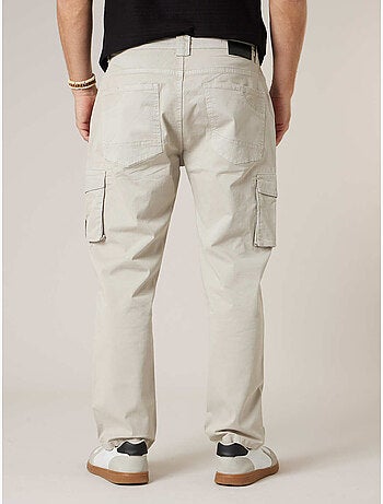 Pantalon cargo régular homme en coton 'Deeluxe'