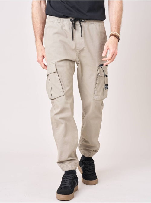 Pantalon cargo régular homme en coton stretch 'Deeluxe' - Kiabi Pantalon cargo régular homme en coton stretch 'Deeluxe' - Kiabi