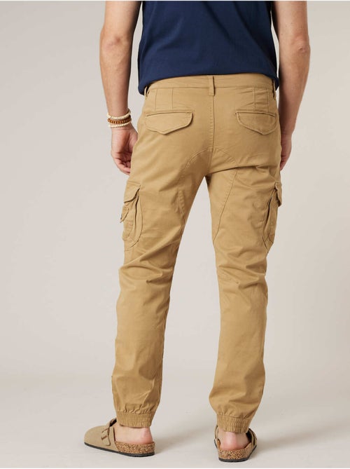Pantalon cargo slim homme en coton 'deeluxe' - Kiabi Pantalon cargo slim homme en coton 'deeluxe' - Kiabi