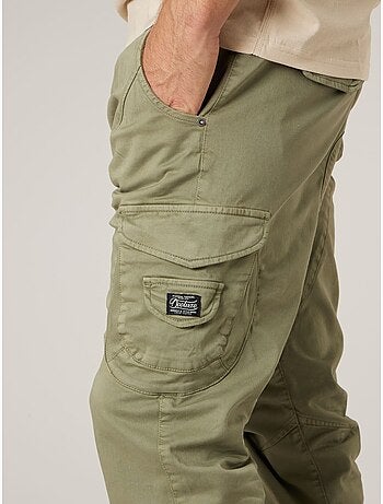 Pantalon cargo slim homme en coton 'Deeluxe'