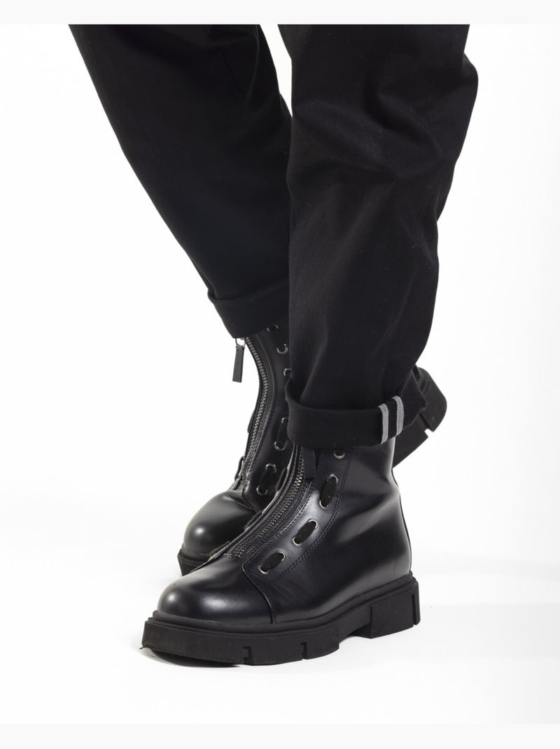 Pantalon Cargo Tactic   - New Man Noir - Kiabi