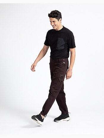 Pantalon cargo tactic marron - new man