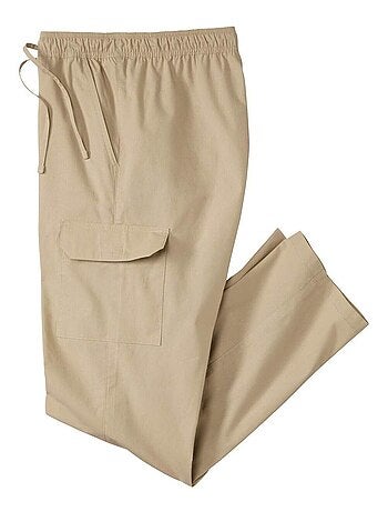 Pantalon Cargo Top Détente Beige - ATLAS FOR MEN