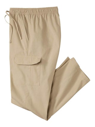 Pantalon Cargo Top Détente Beige   - ATLAS FOR MEN