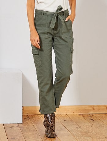 Pantalon cargo - Kiabi