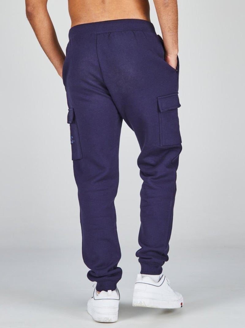 PANTALON CARGO ZEPHYR Airness Bleu marine - Kiabi