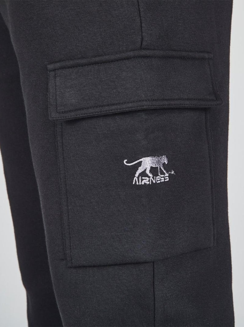 PANTALON CARGO ZEPHYR Airness Noir - Kiabi