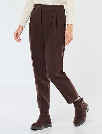Pantalon carotte fluide