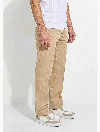 Pantalon ceinture ajustable invisible polycoton - Afibel