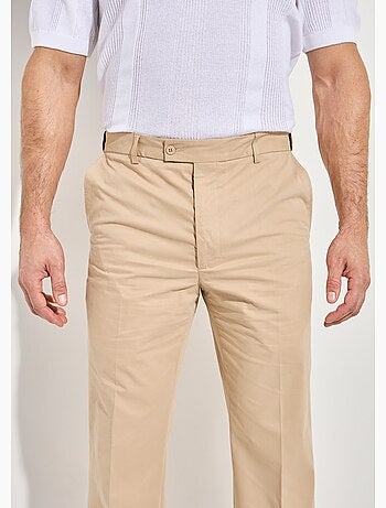 Pantalon ceinture ajustable invisible polycoton - Afibel