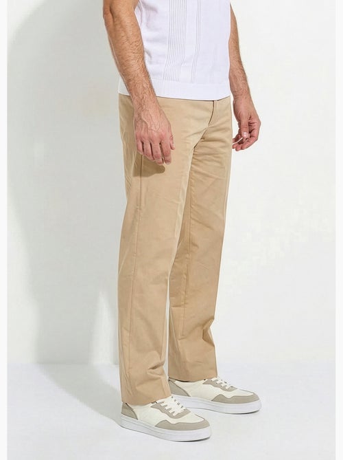 Pantalon ceinture ajustable invisible polycoton - Afibel - Kiabi