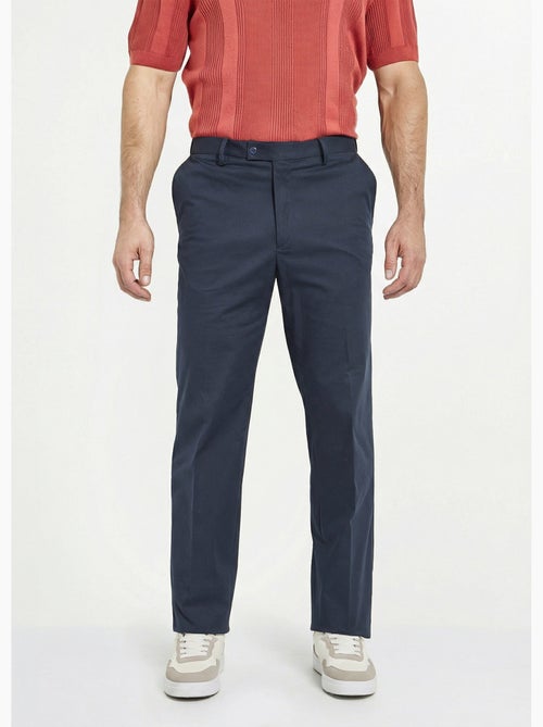 Pantalon ceinture ajustable invisible polycoton - Afibel - Kiabi