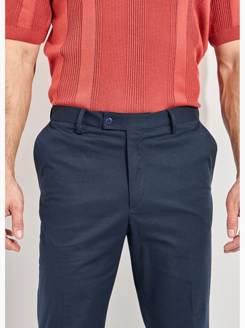 Pantalon ceinture ajustable invisible polycoton - Afibel - Kiabi