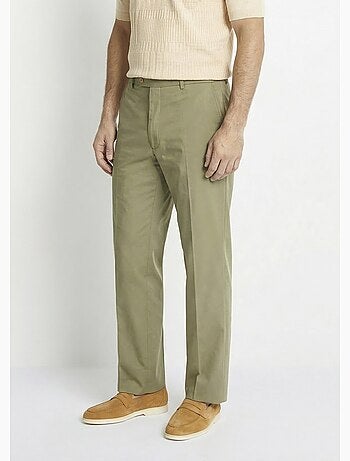 Pantalon ceinture ajustable invisible polycoton - Afibel