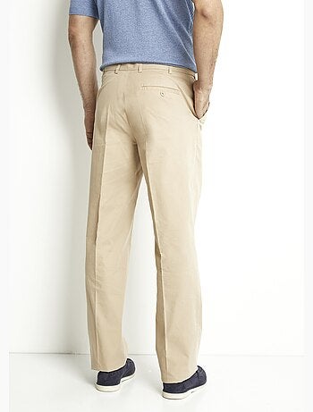 Pantalon ceinture ajustable invisible polycoton - afibel