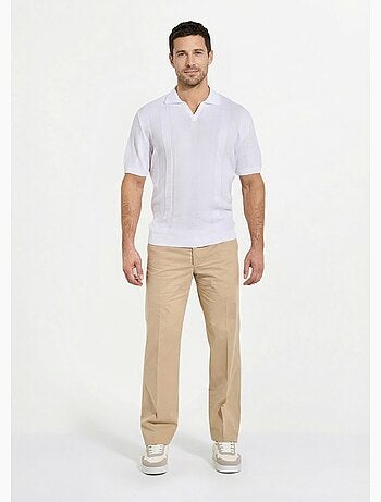 Pantalon ceinture ajustable invisible polycoton - afibel
