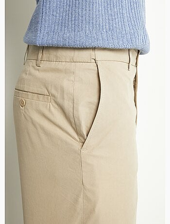 Pantalon ceinture ajustable invisible polycoton - afibel