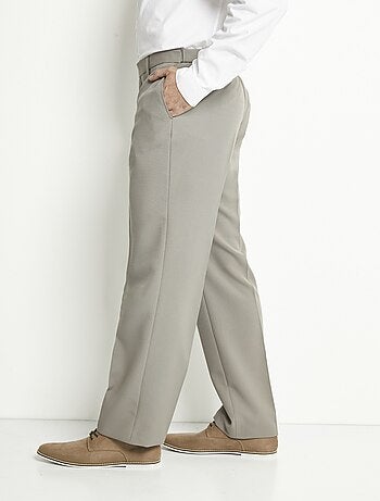 Pantalon ceinture ajustable invisible polyester