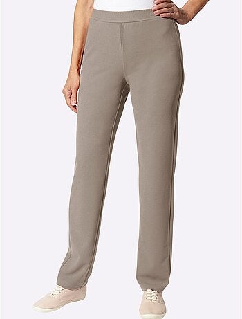 Pantalon Ceinture élastique Confortable - Taille Courte - Moda Vilona