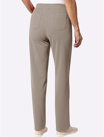 Pantalon Ceinture élastique Confortable - Taille Courte - Moda Vilona
