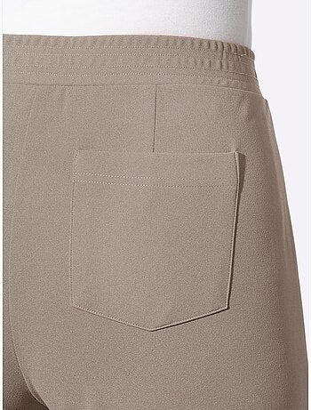 Pantalon Ceinture élastique Confortable - Taille Courte - Moda Vilona