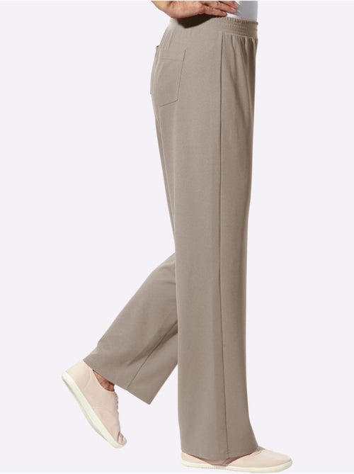 Pantalon Ceinture élastique Confortable - Taille Courte - Moda Vilona - Kiabi Pantalon Ceinture élastique Confortable - Taille Courte - Moda Vilona - Kiabi