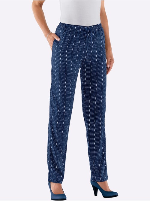 Pantalon Ceinture élastique Confortable - Taille Courte - Moda Vilona - Kiabi Pantalon Ceinture élastique Confortable - Taille Courte - Moda Vilona - Kiabi