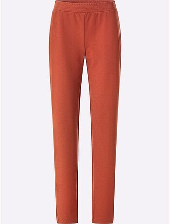 Pantalon Ceinture élastique Confortable - Taille Courte - Moda Vilona
