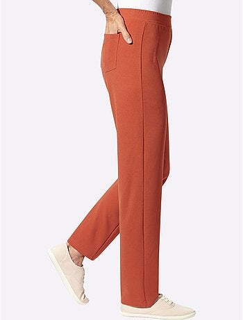 Pantalon Ceinture élastique Confortable - Taille Courte - Moda Vilona