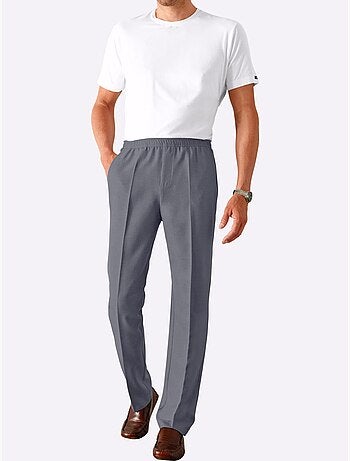 Pantalon Ceinture élastique Confortable - Taille Moyenne - Moda Vilona