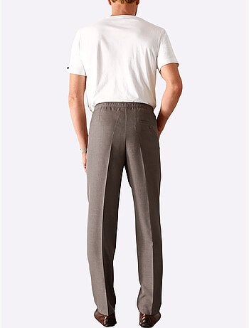 Pantalon Ceinture élastique Confortable - Taille Moyenne - Moda Vilona