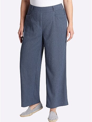 Pantalon Ceinture élastique Confortable - Taille Standard - Sheego