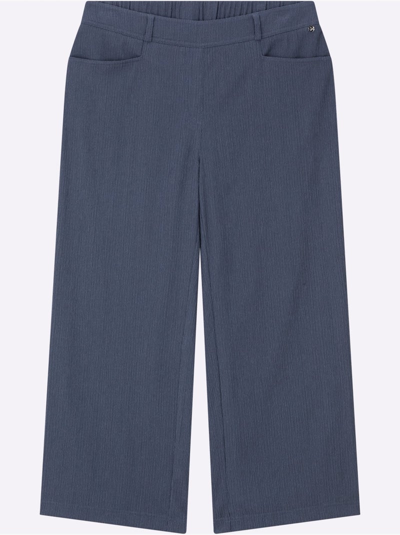 Pantalon Ceinture élastique Confortable - Taille Standard - Sheego Bleu - Kiabi