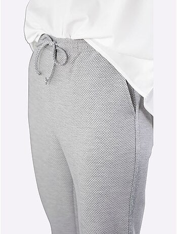 Pantalon Ceinture élastique Latérale Et Au Dos - Taille Standard - Moda Vilona