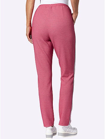 Pantalon Ceinture élastique Latérale Et Au Dos - Taille Standard - Moda Vilona