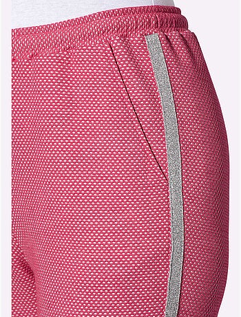 Pantalon Ceinture élastique Latérale Et Au Dos - Taille Standard - Moda Vilona