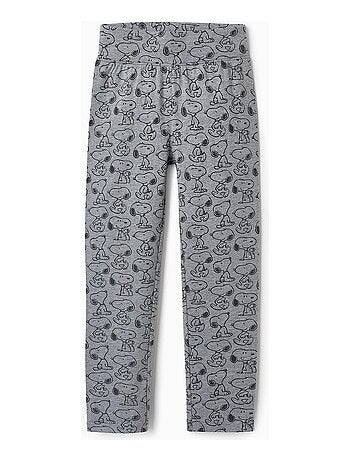 Pantalon ceinture élastiquée, motif Snoopy DAISY