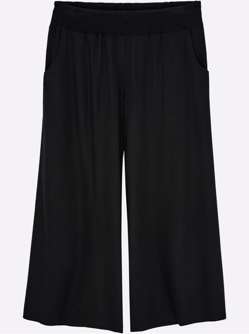 Pantalon Ceinture Smockée - Taille Standard - Sheego - Kiabi Pantalon Ceinture Smockée - Taille Standard - Sheego - Kiabi