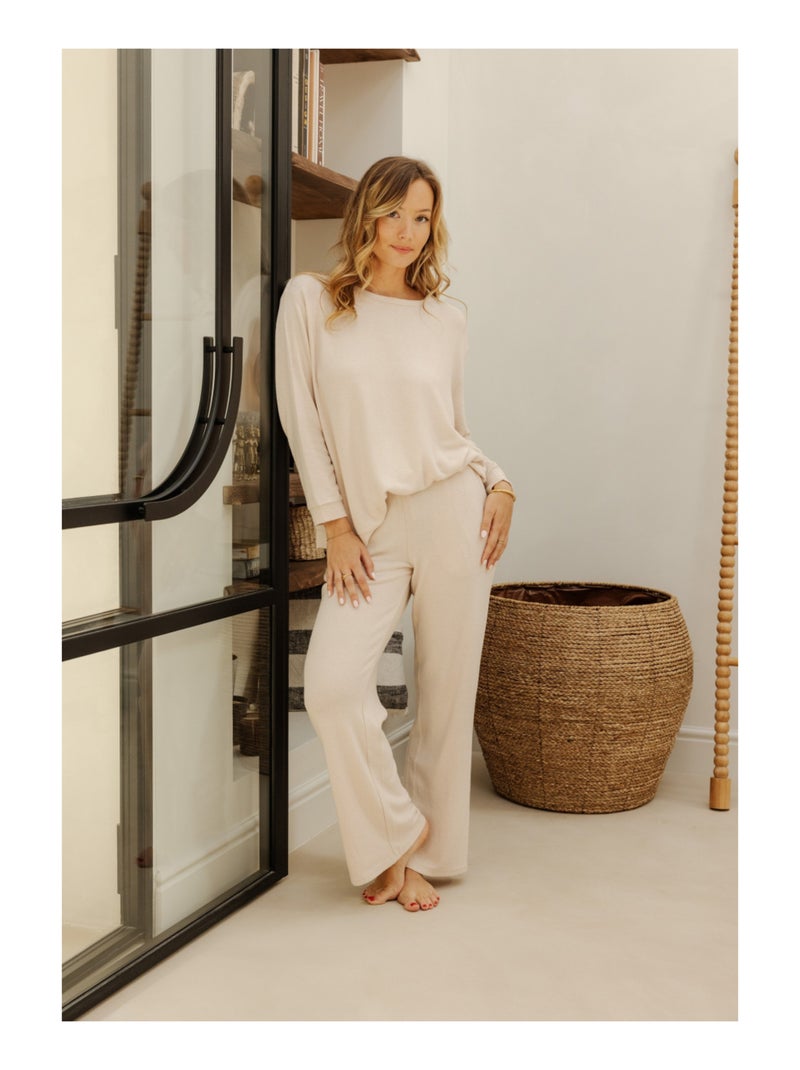 Pantalon Célia Beige - Kiabi