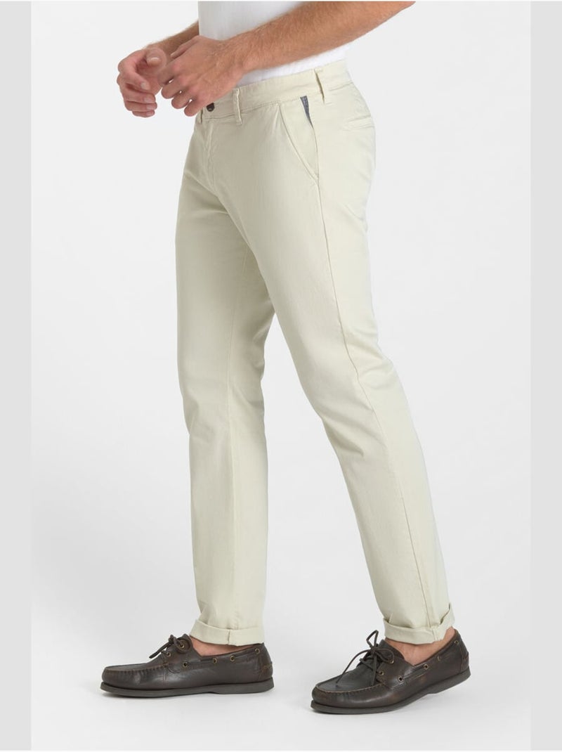 Pantalon CESAR chino 'Le Temps Des Cerises' Beige - Kiabi