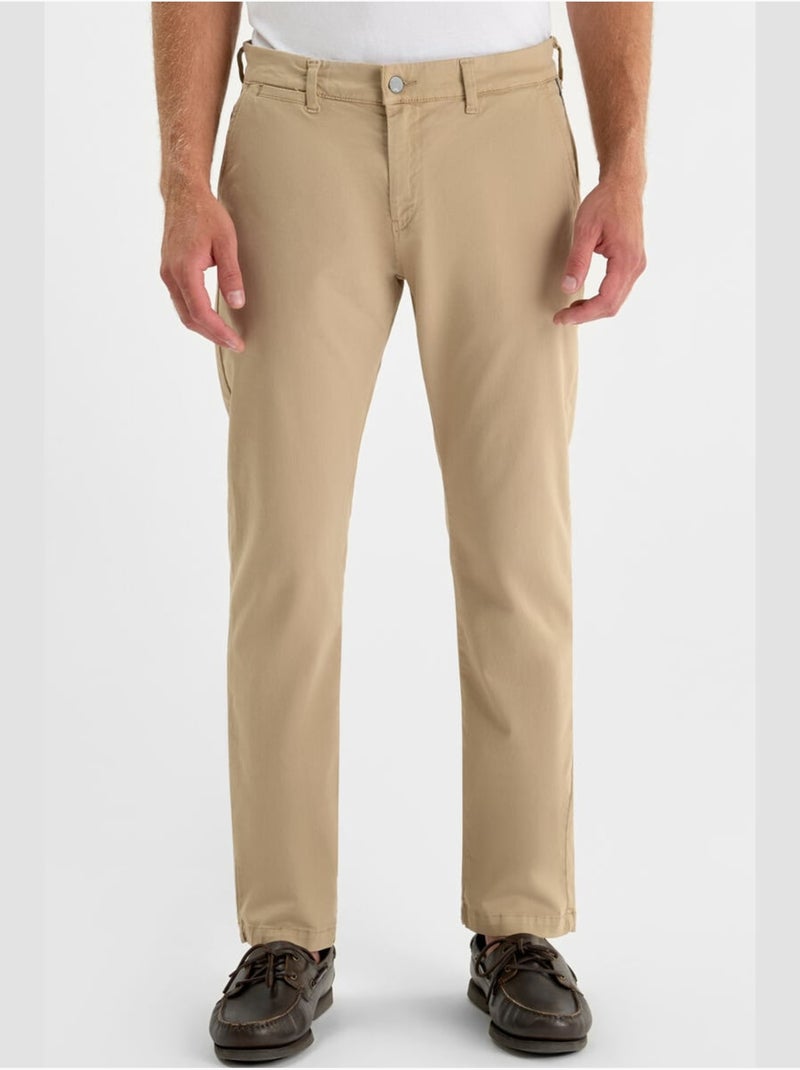 Pantalon CESAR chino 'Le Temps Des Cerises' Blanc - Kiabi