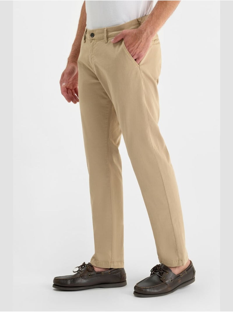 Pantalon CESAR chino 'Le Temps Des Cerises' Blanc - Kiabi