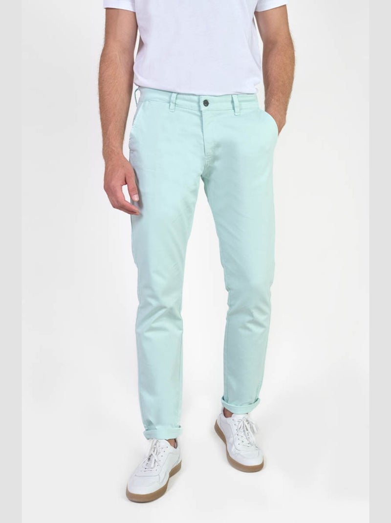 Pantalon CESAR chino 'Le Temps Des Cerises' Bleu - Kiabi