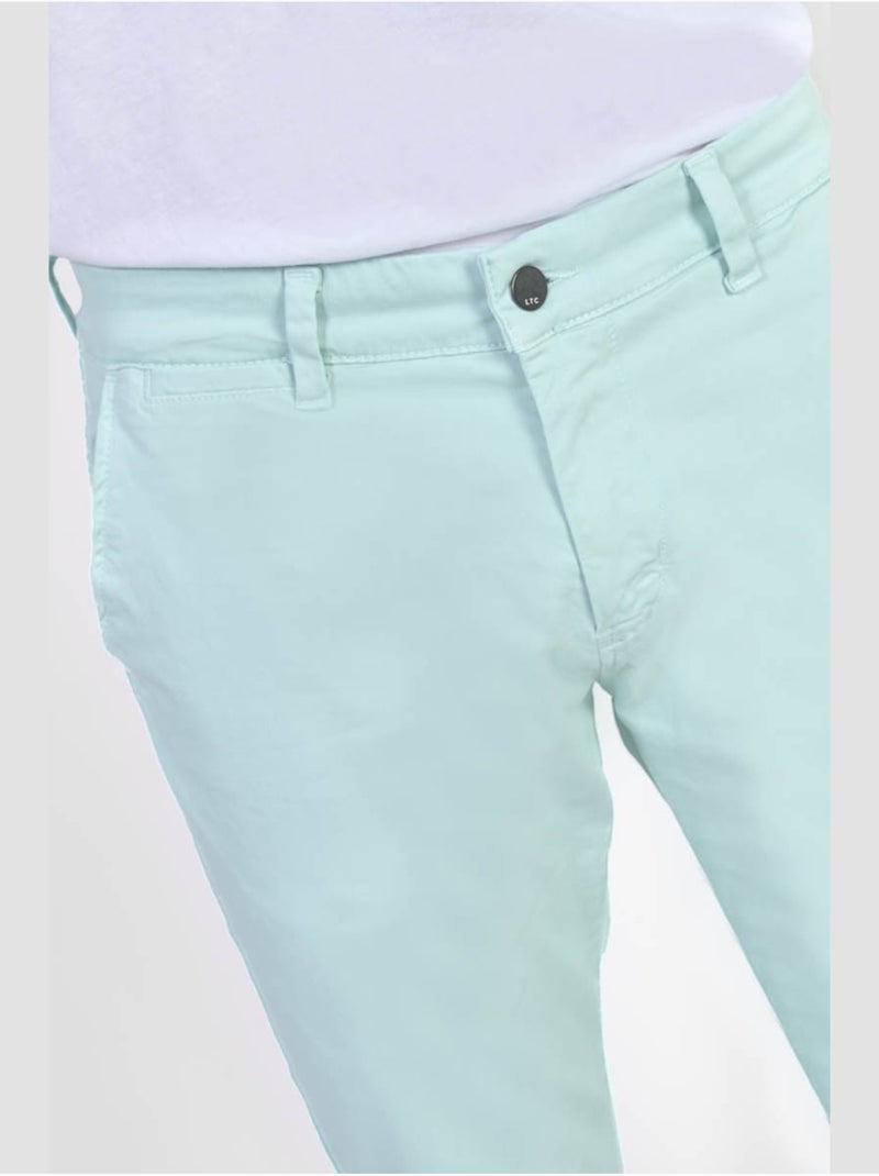 Pantalon CESAR chino 'Le Temps Des Cerises' Bleu - Kiabi